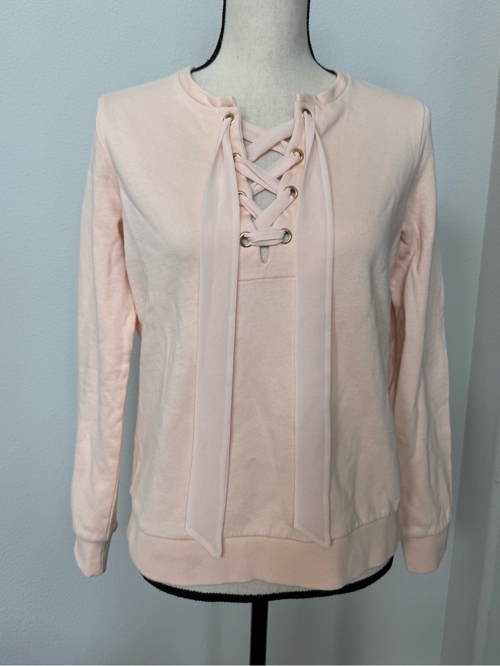 Sezane Lenny Sweatshirt in Pale Pink